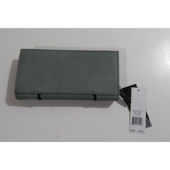 Nicole Miller Womens Nola Wallet NWT Celedon - Picture 2 of 3